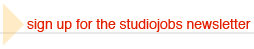 studio jobs newsletter sign up 